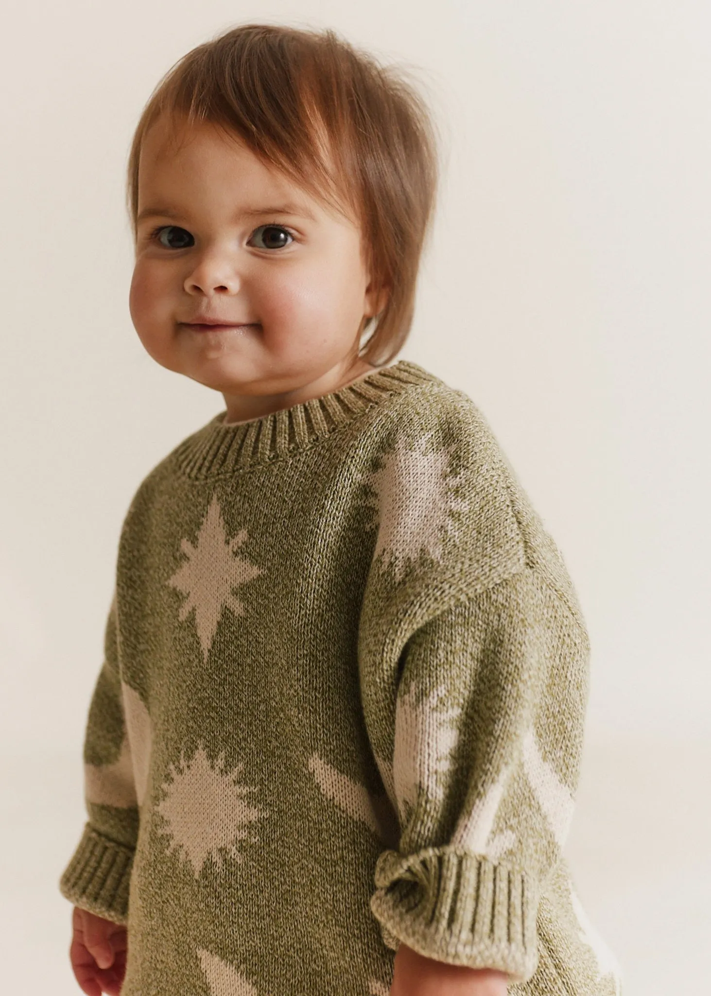 Cozmo Matcha Moon Star Sweater Baby
