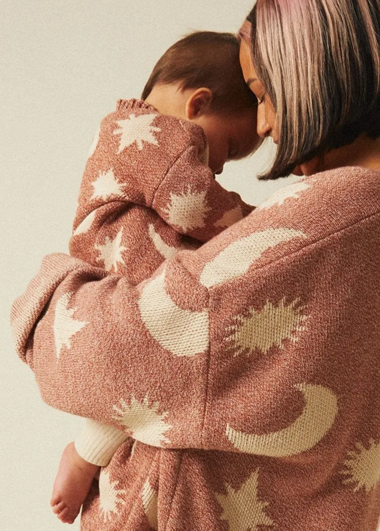 Cozmo Russet Moon Star Cardigan Baby