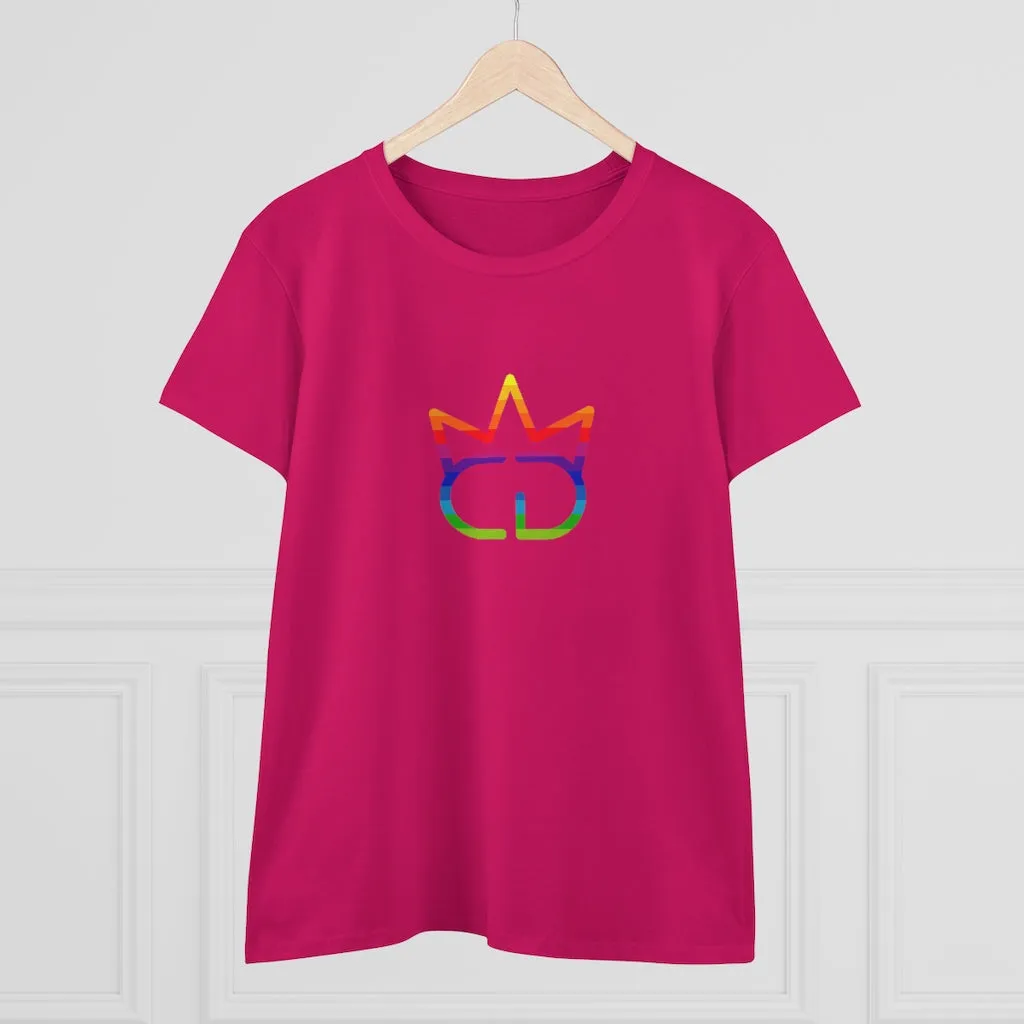 Crown Drip Women's Heavy Cotton Tee