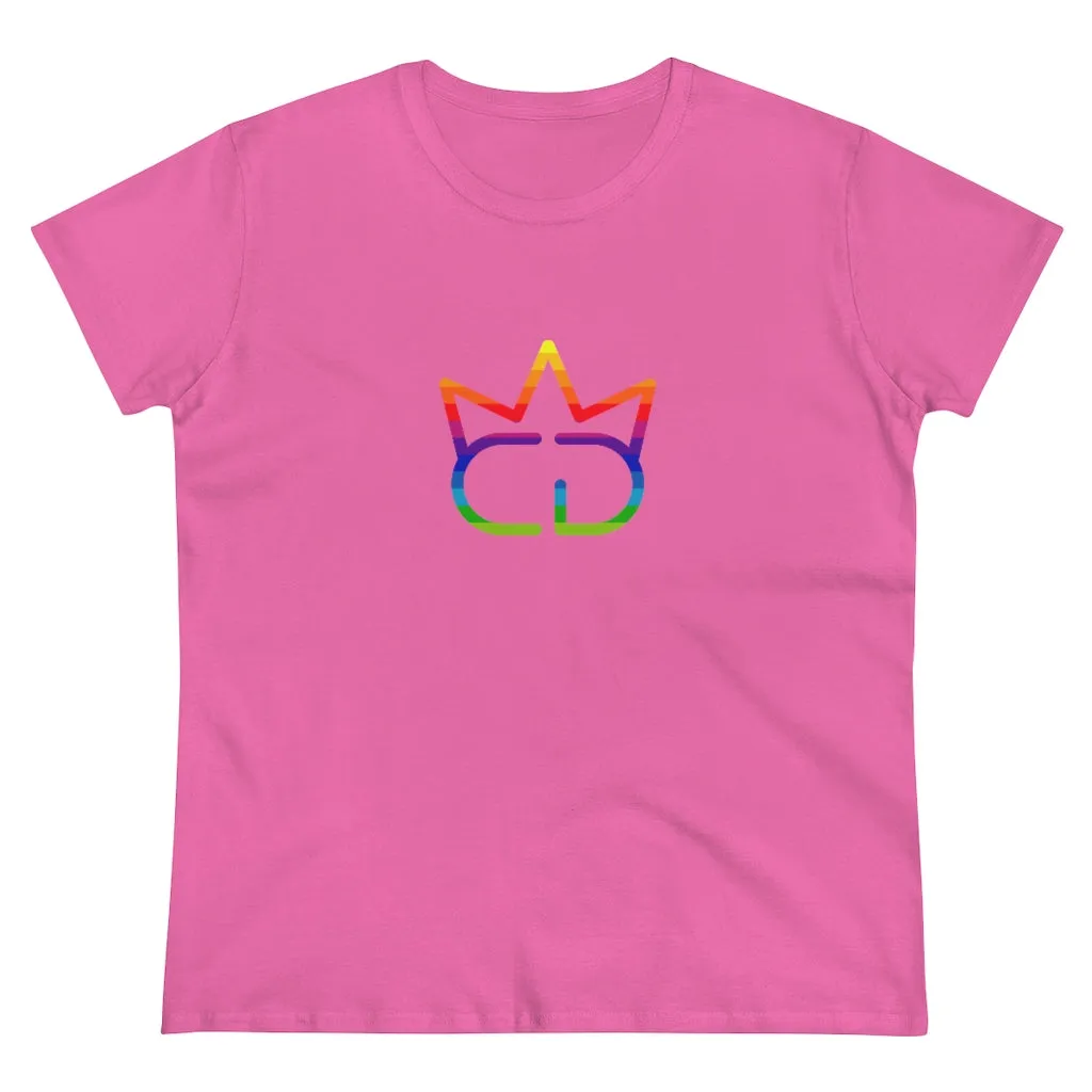 Crown Drip Women's Heavy Cotton Tee