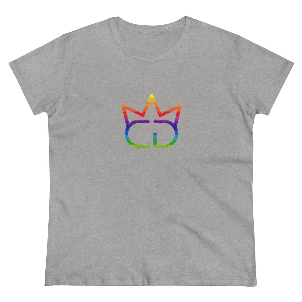 Crown Drip Women's Heavy Cotton Tee