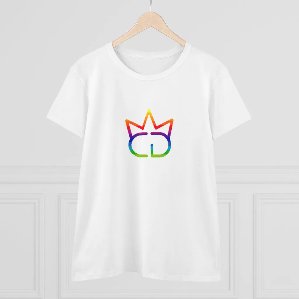 Crown Drip Women's Heavy Cotton Tee