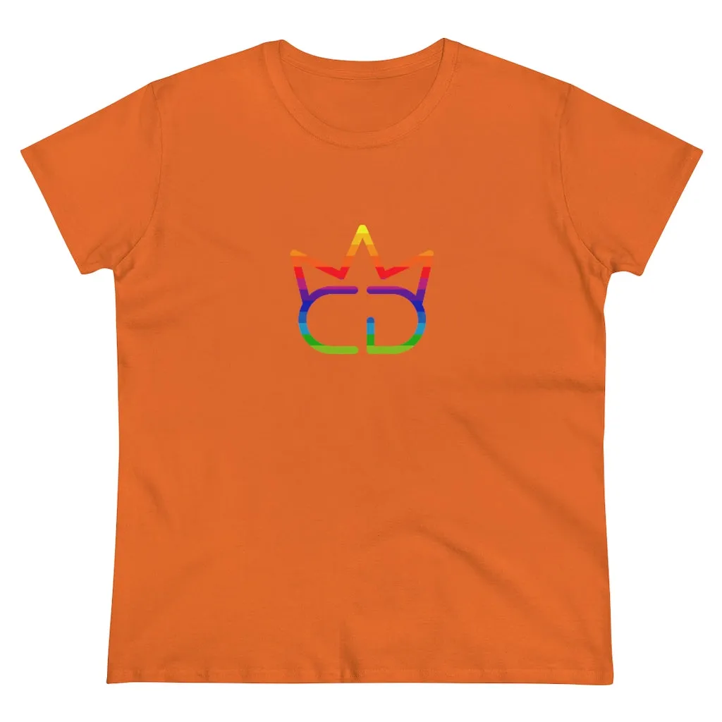 Crown Drip Women's Heavy Cotton Tee