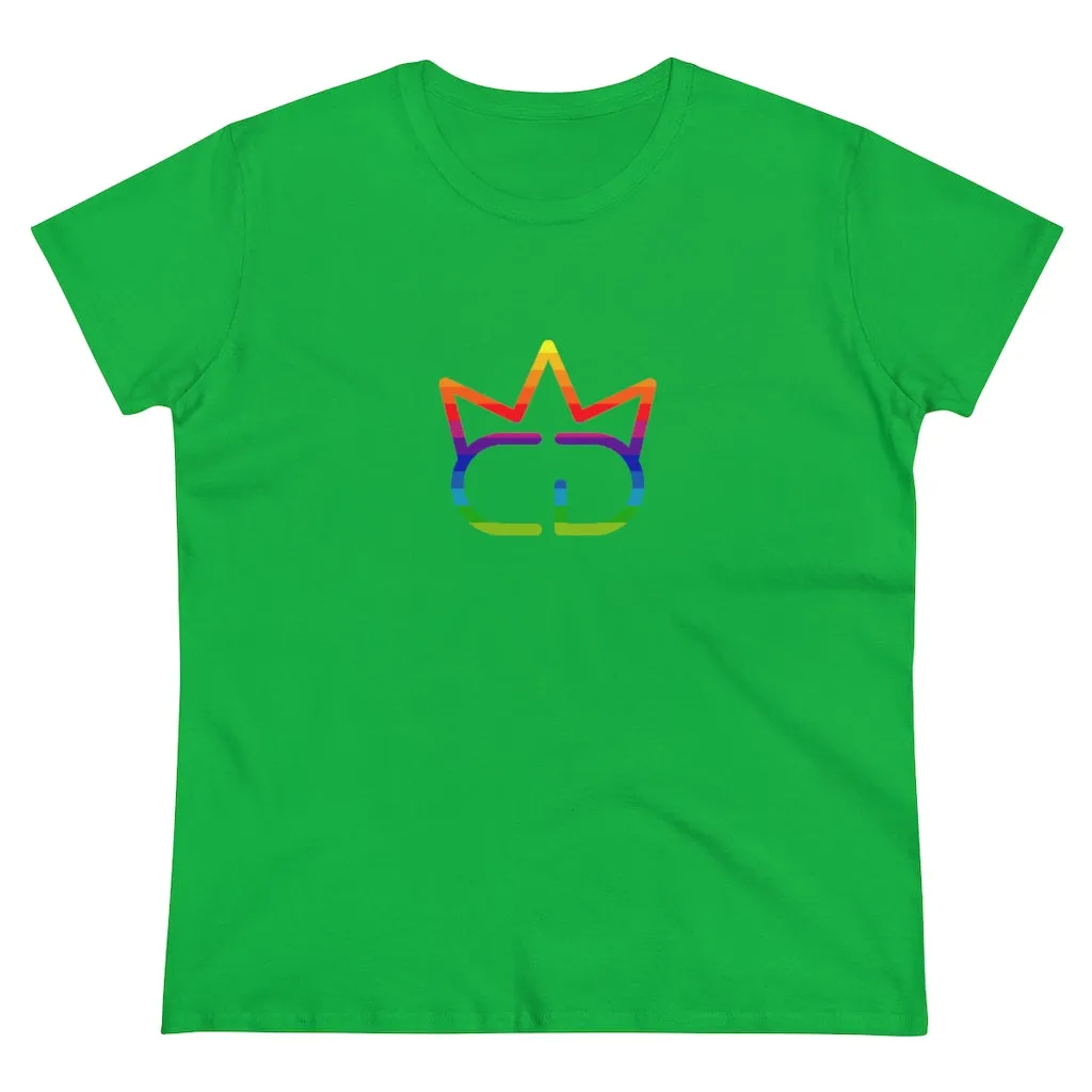 Crown Drip Women's Heavy Cotton Tee