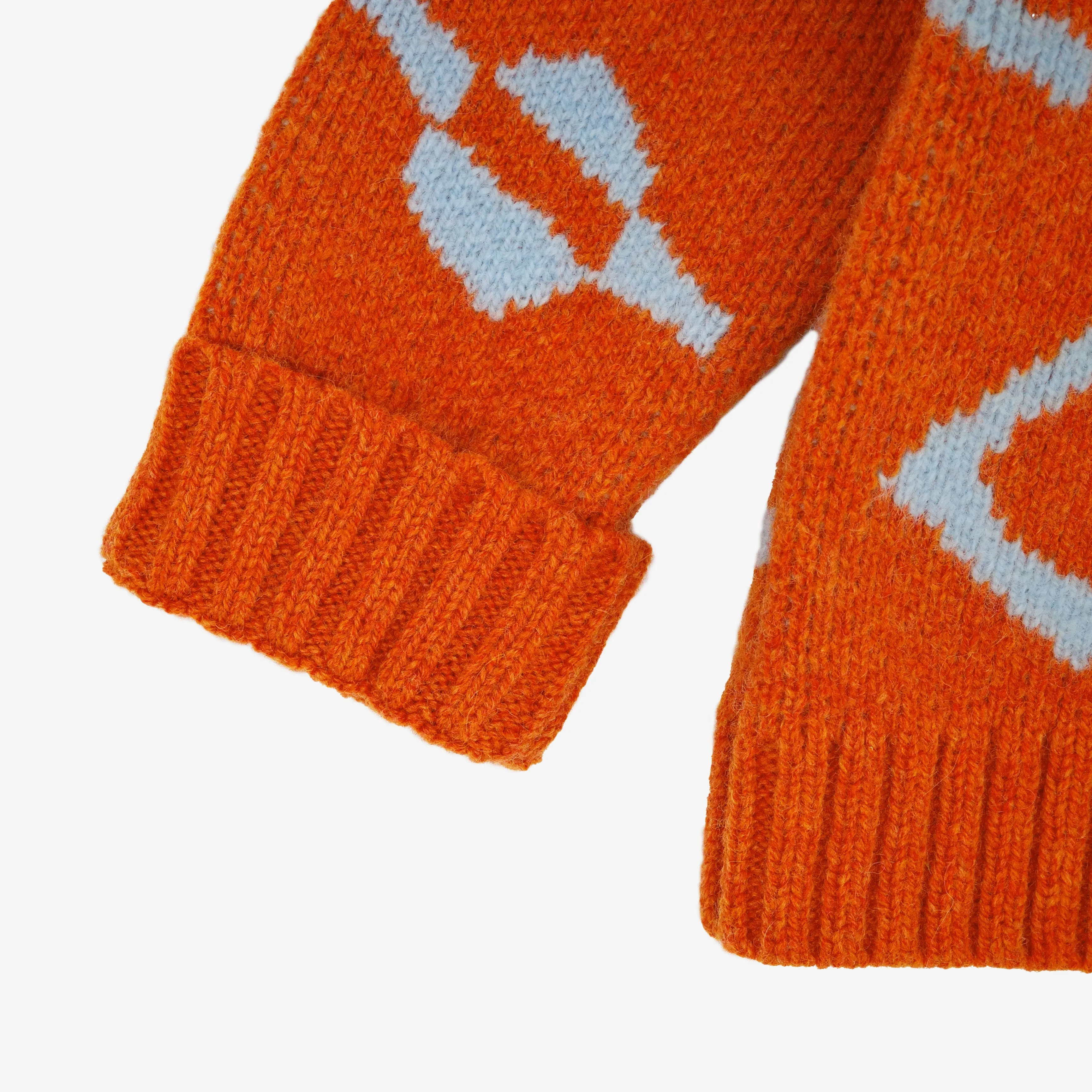 Cut & Stick Kids Cardigan - Orange