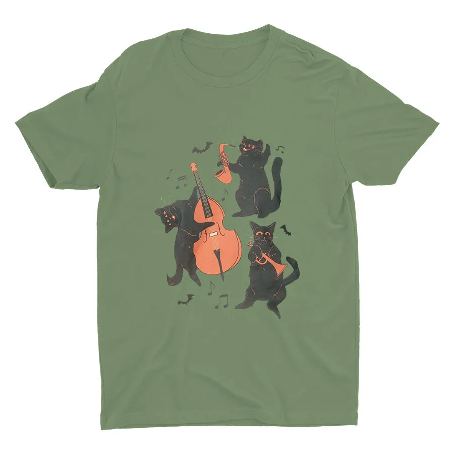 Dance With Cat Cotton Tee