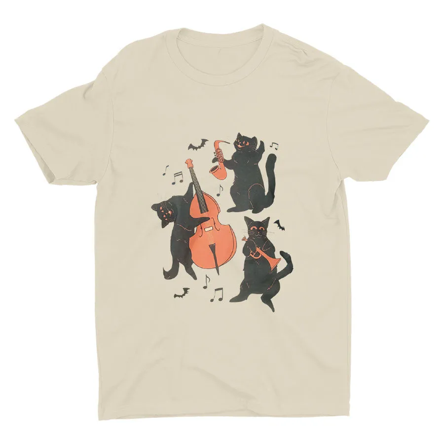 Dance With Cat Cotton Tee