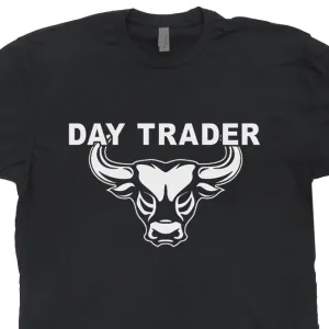 Day Trading T Shirt Stock Market T Shirt Wolf Of Wall Street Shirt