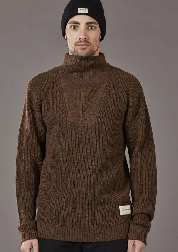 Deep Sea Knit Brown