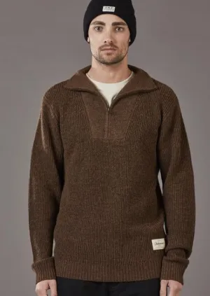 Deep Sea Knit Brown