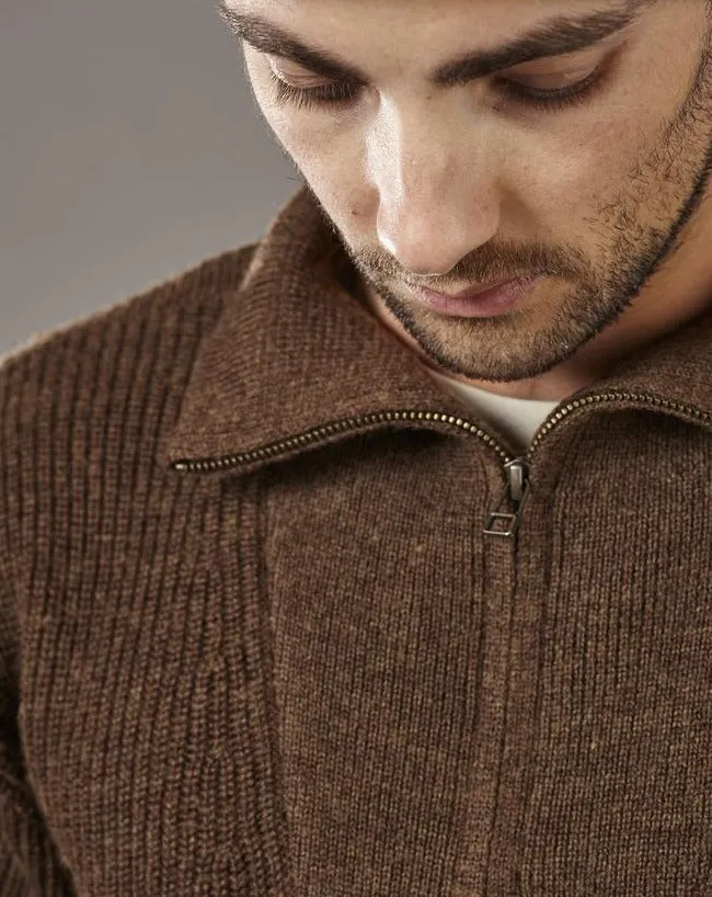 Deep Sea Knit Brown
