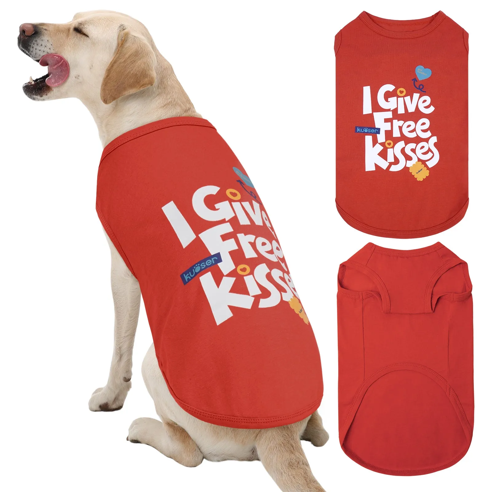 Dog Shirt, Printed Dog T-Shirt Soft Breathable Dog Shirts Sweatshirt