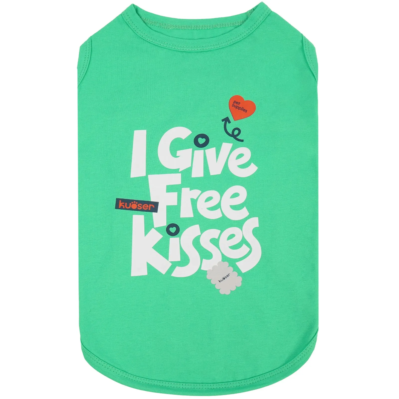 Dog Shirt, Printed Dog T-Shirt Soft Breathable Dog Shirts Sweatshirt