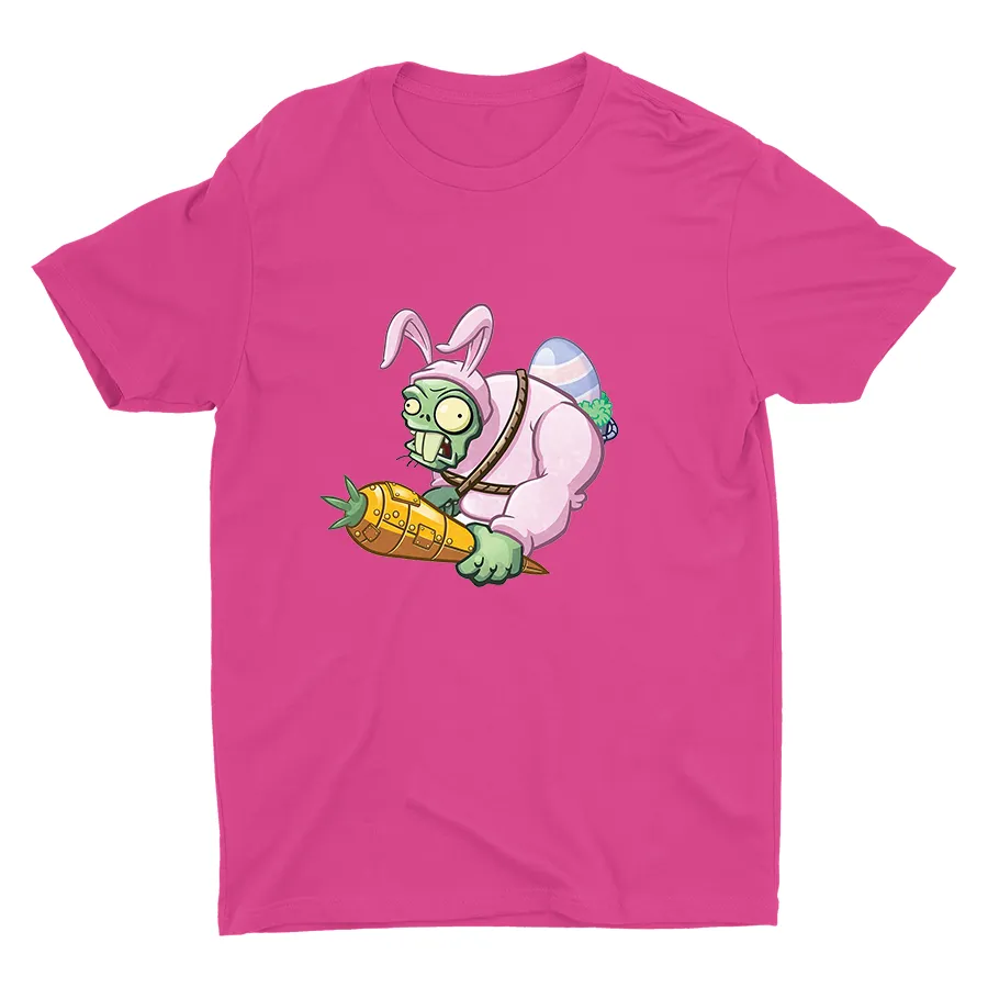 Easter Zombie Printed Cotton Tee