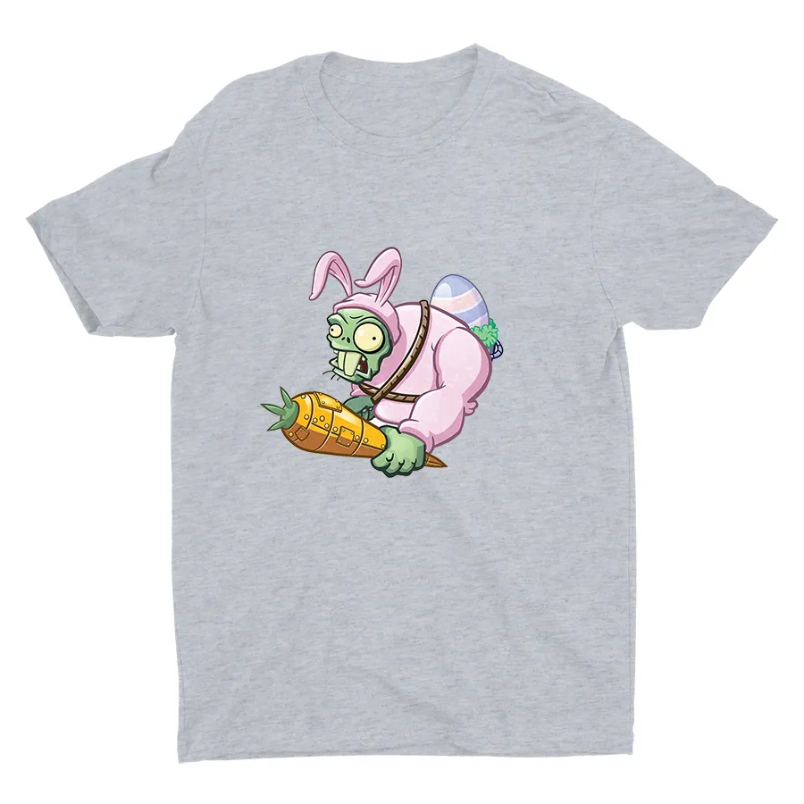 Easter Zombie Printed Cotton Tee