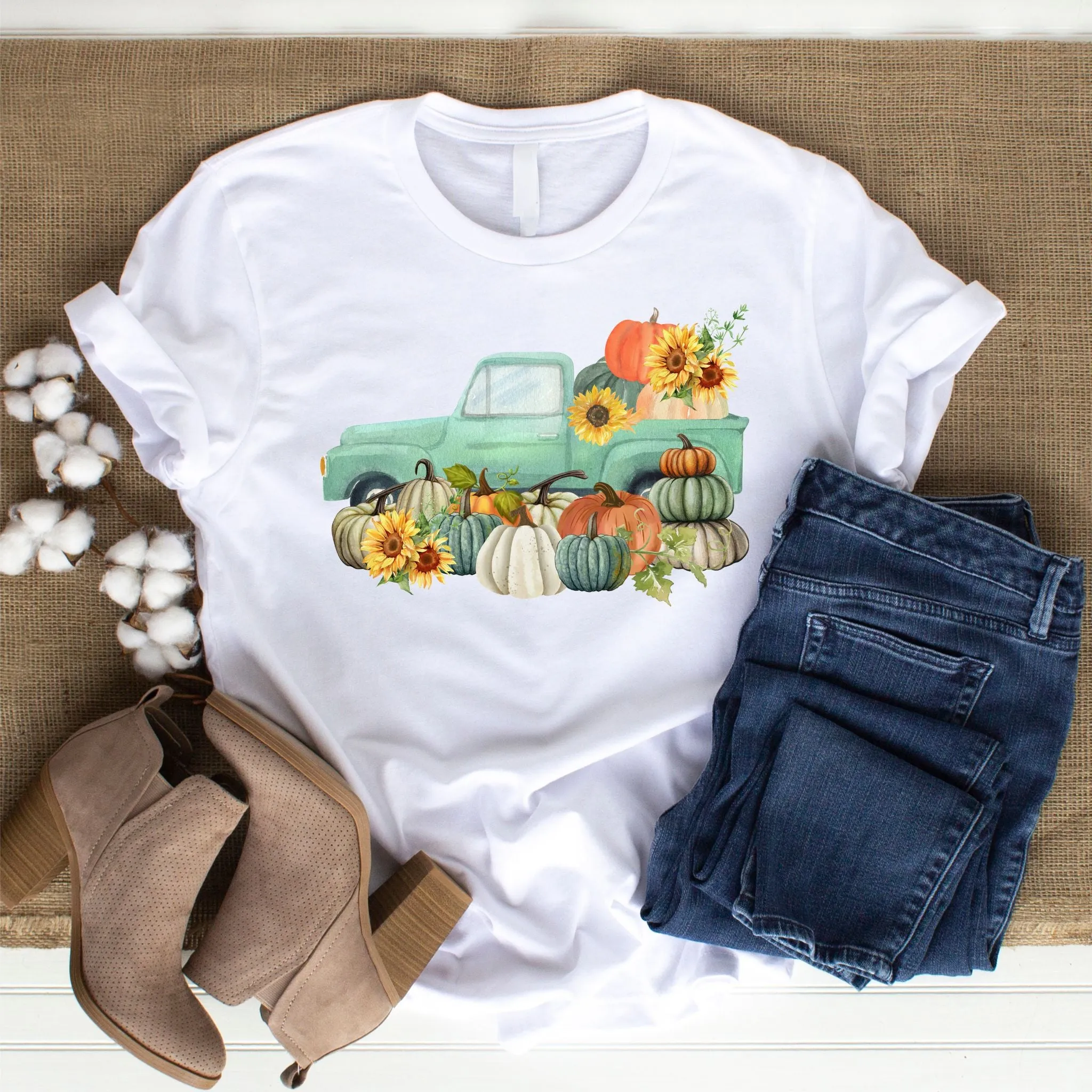 Farmer's Market Fall Graphic T-Shirt