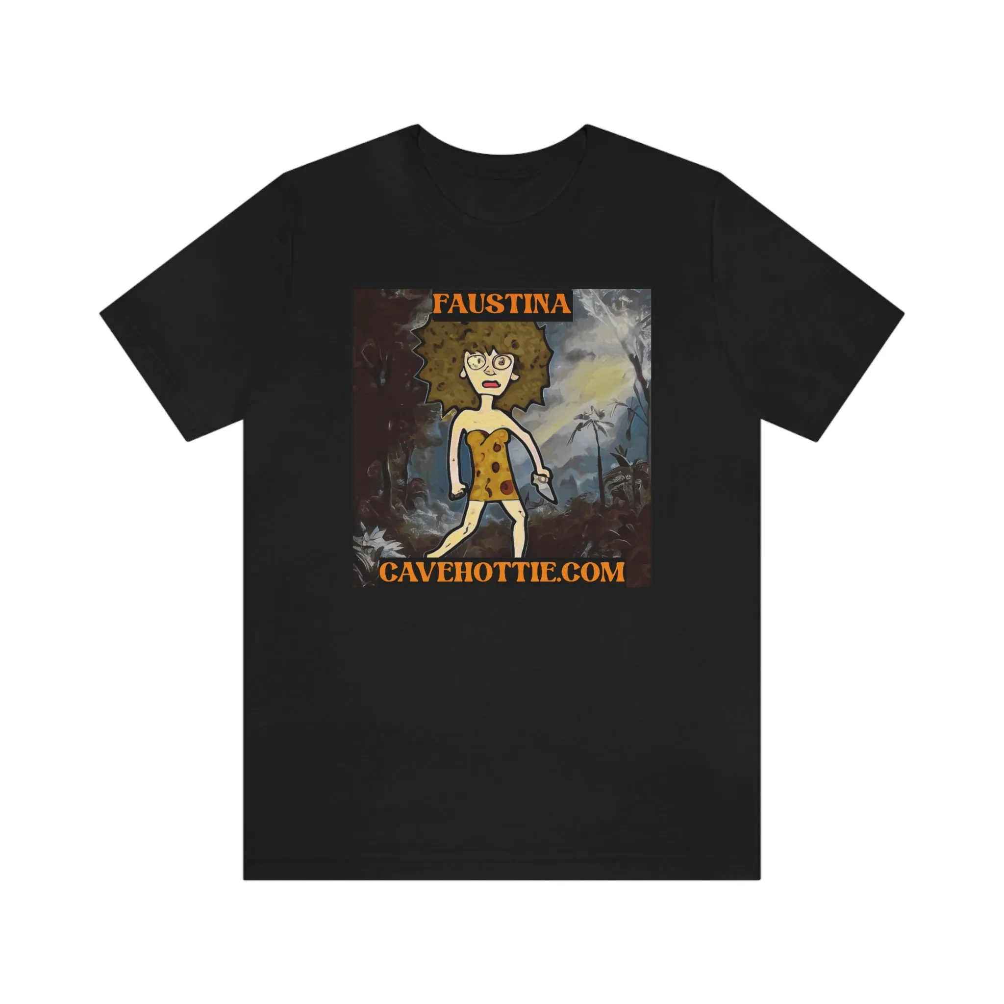 Faustina Cavehottie.com Short Sleeve Tee