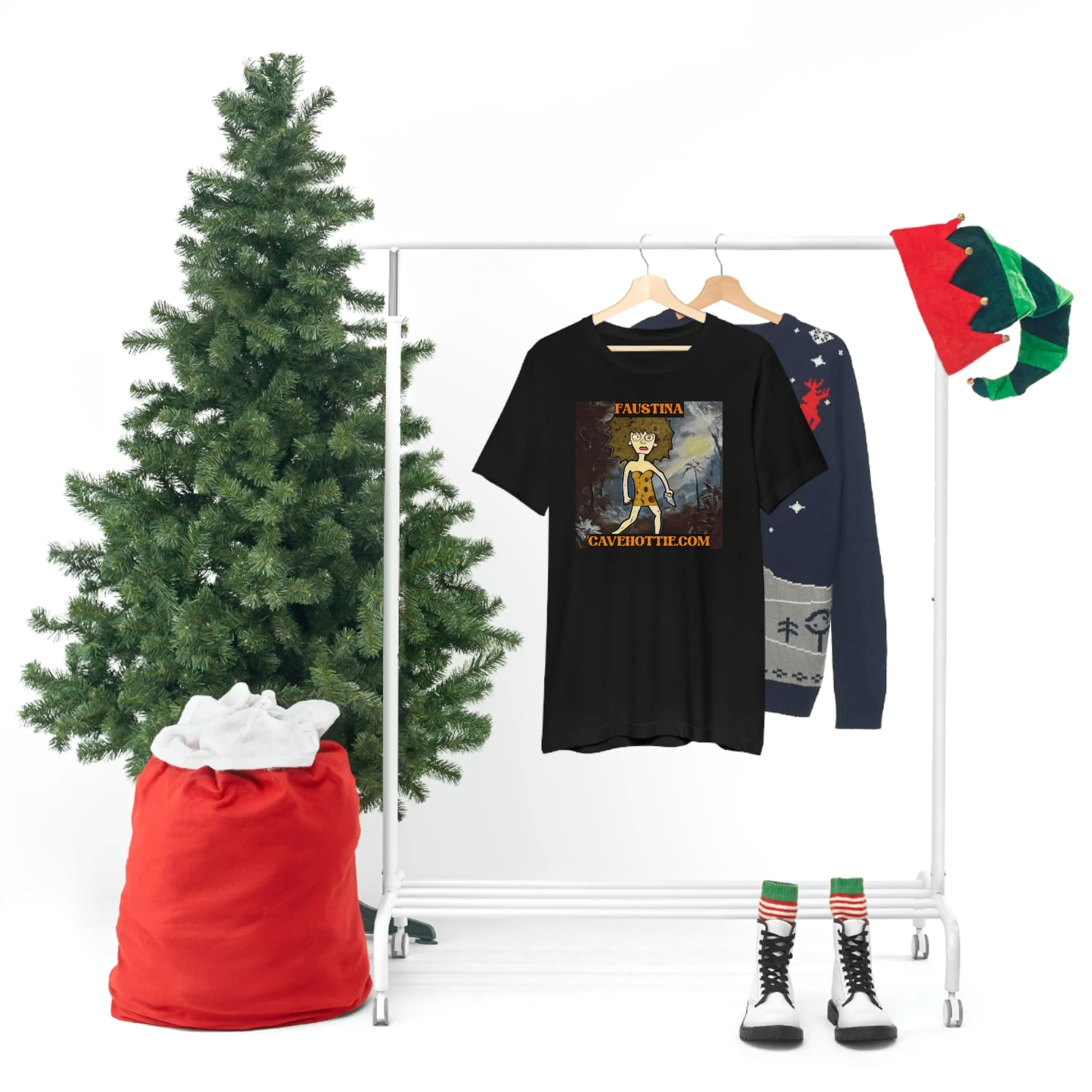 Faustina Cavehottie.com Short Sleeve Tee