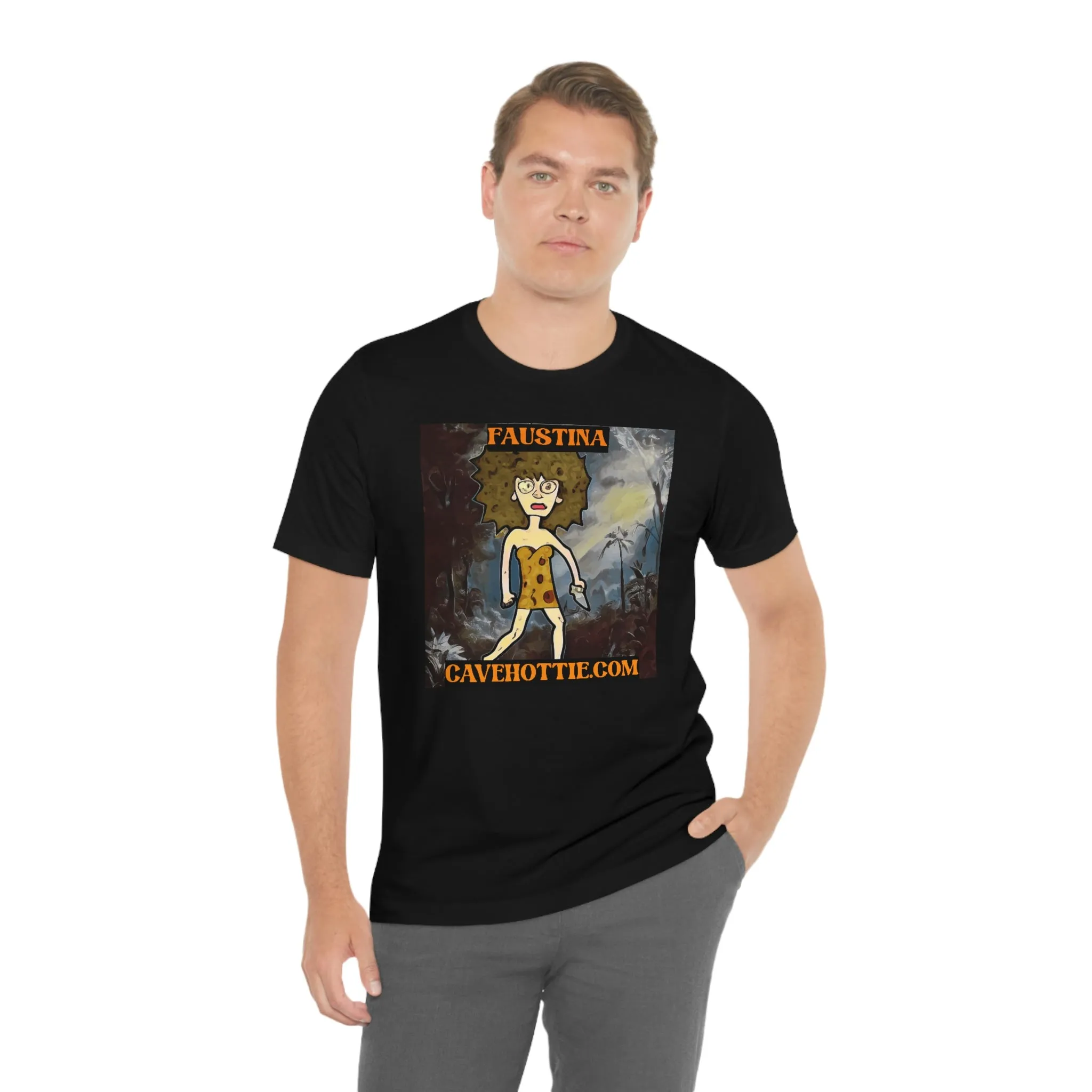 Faustina Cavehottie.com Short Sleeve Tee