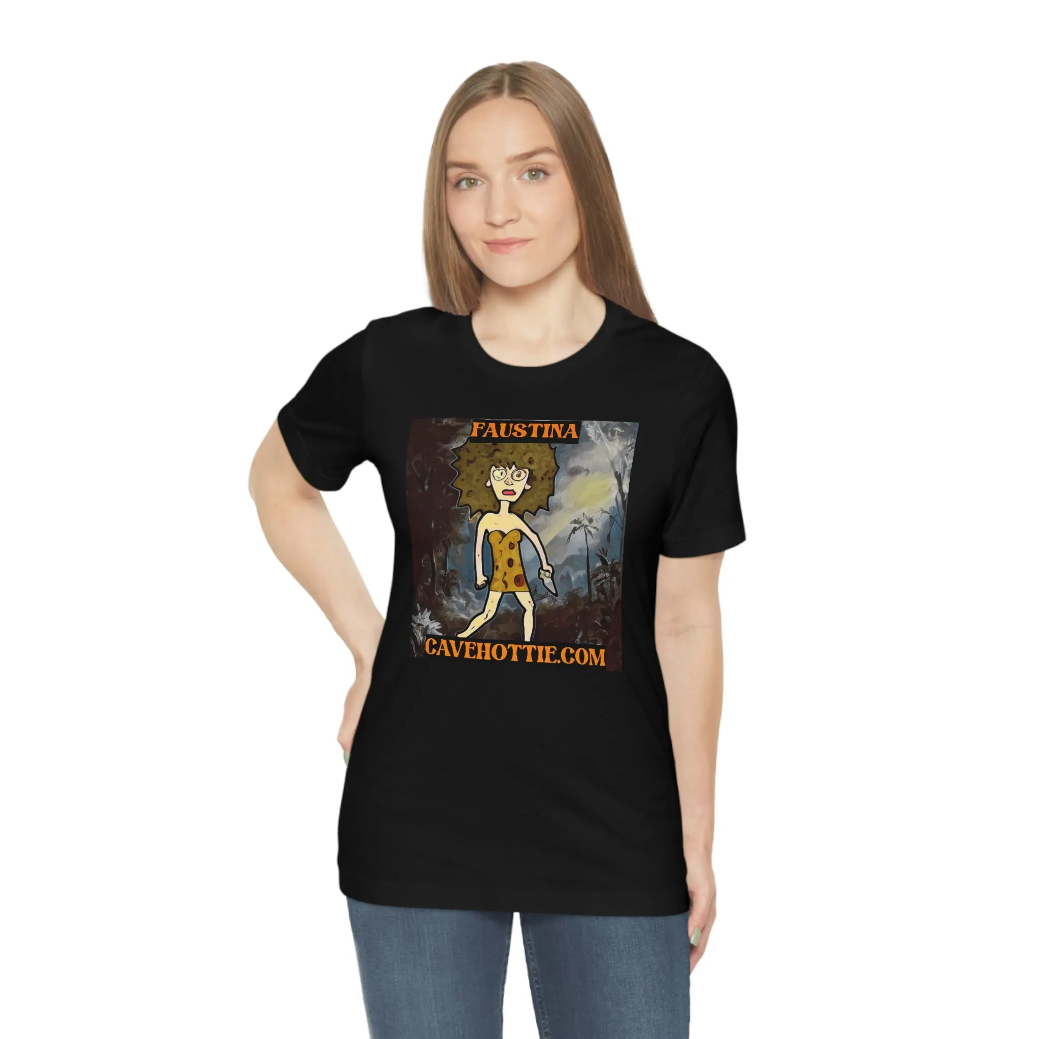 Faustina Cavehottie.com Short Sleeve Tee