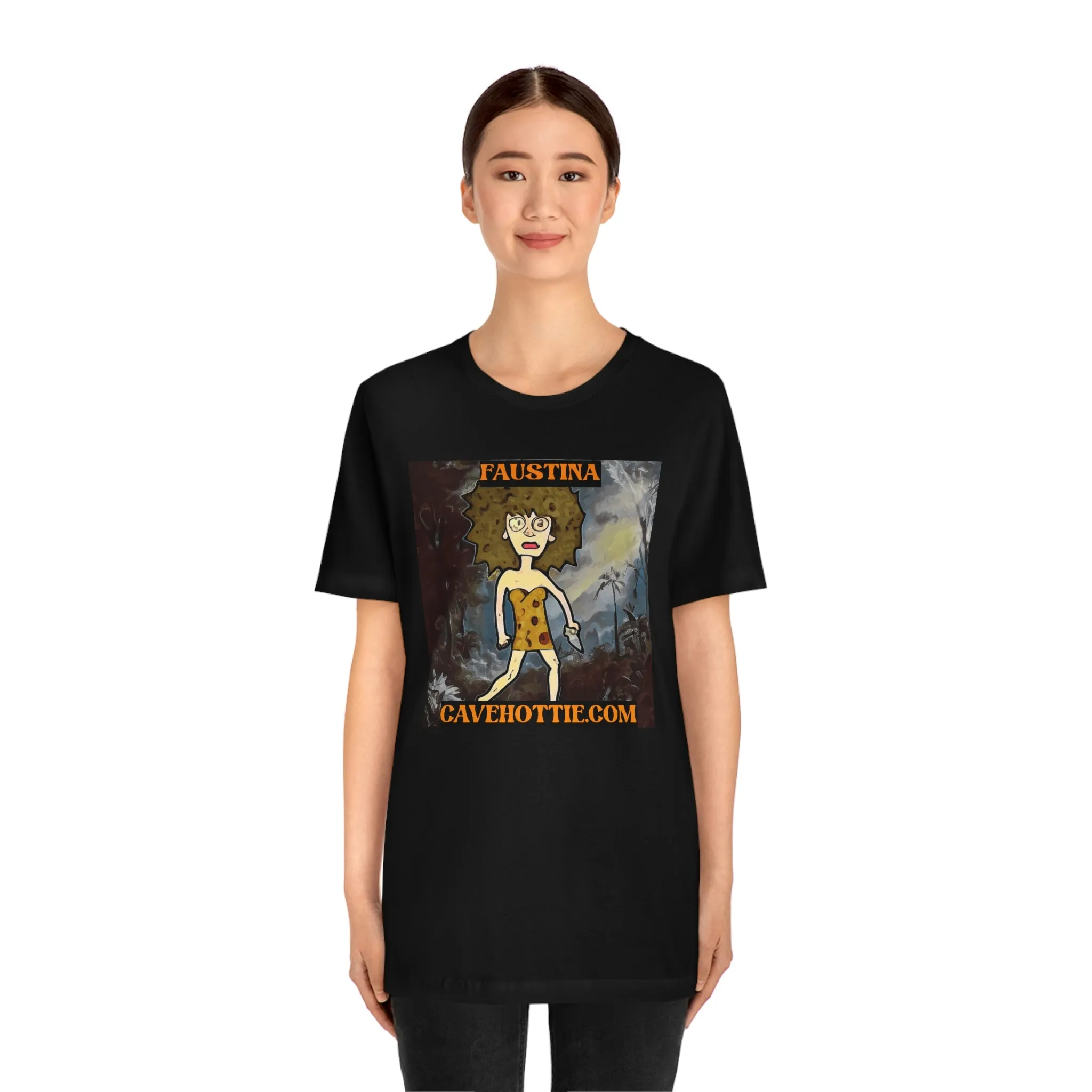 Faustina Cavehottie.com Short Sleeve Tee