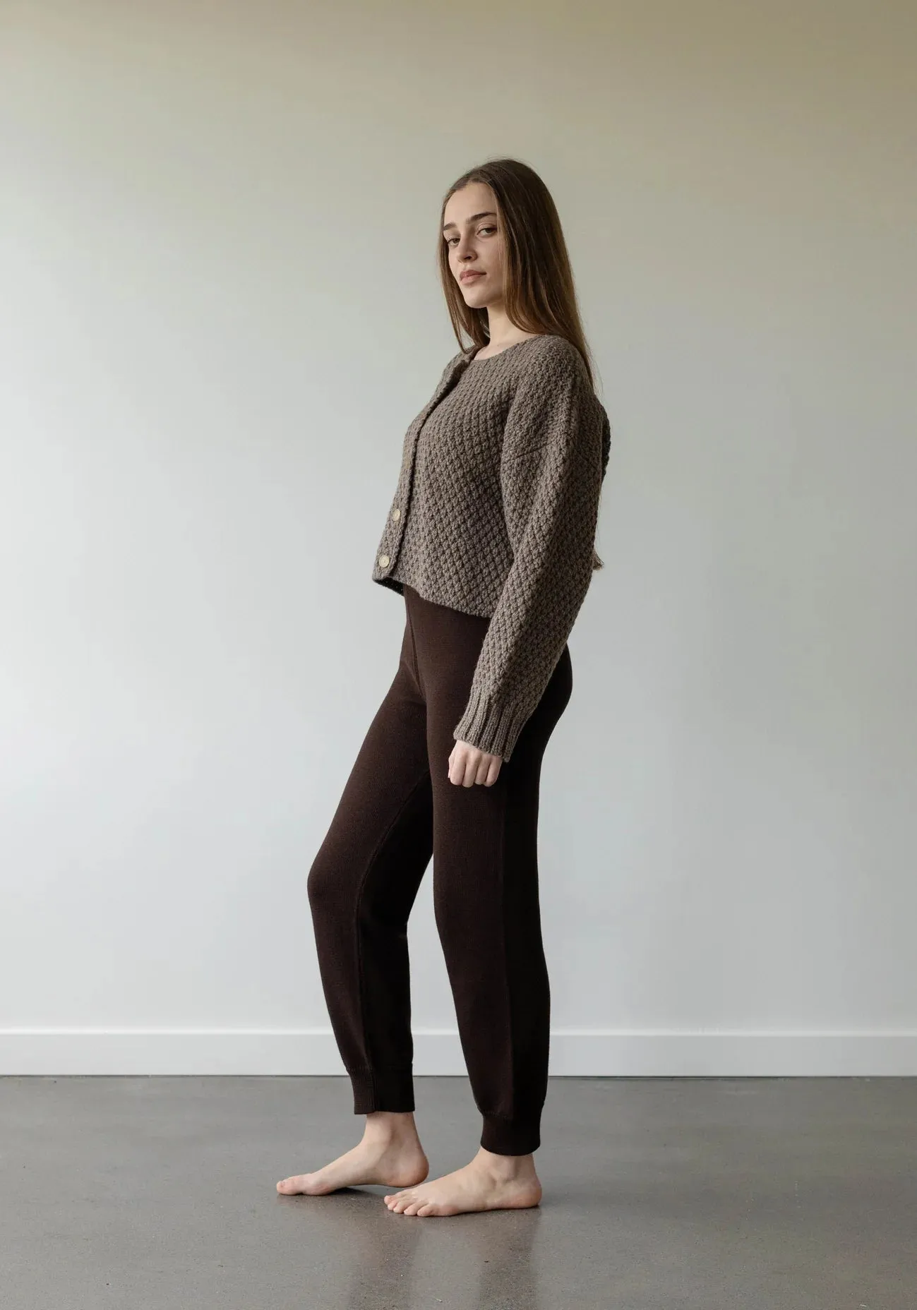 First Rite Lounge Pant in Walnut