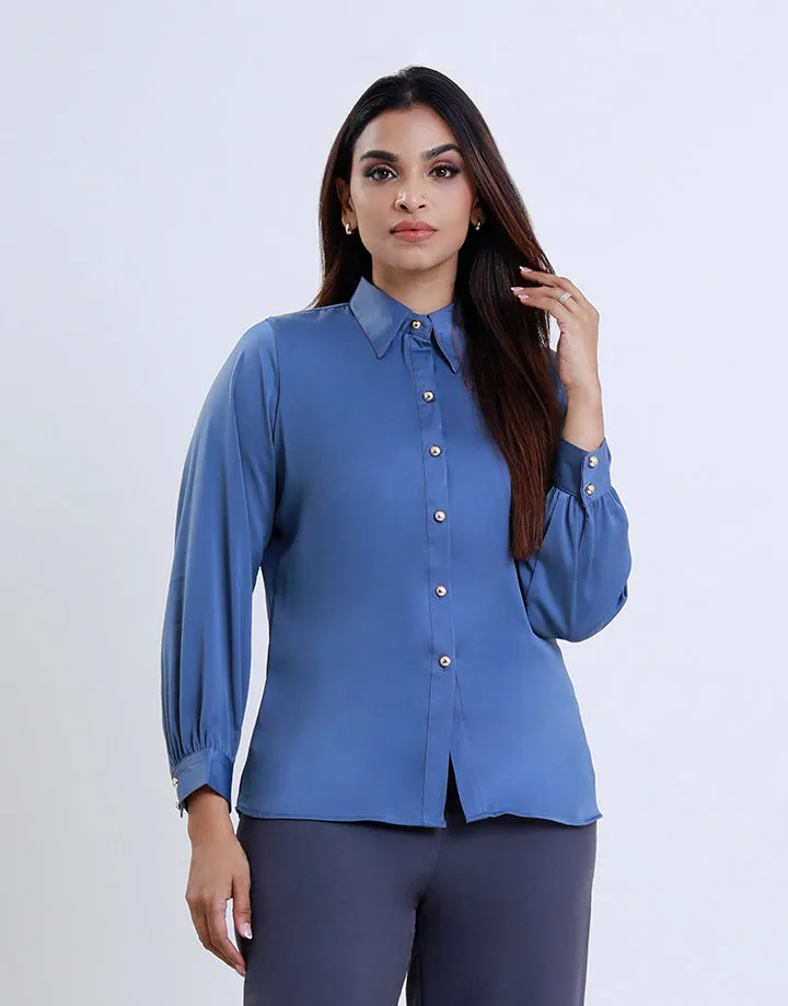 Gold Buttons with Long Sleeves