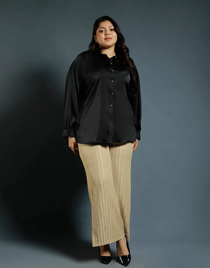 Gold Buttons with Long Sleeves
