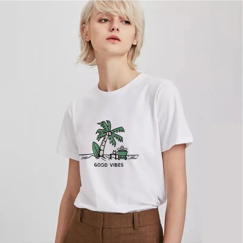 GOOD VIBES Cotton Tee