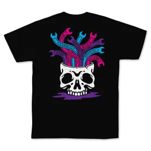 Handbuilt Show Wrenchin' T-Shirt - Black