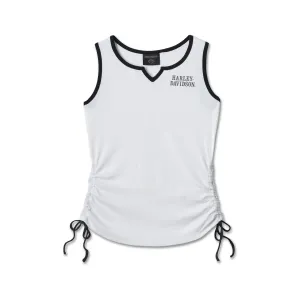 Harley-Davidson® Women's Illuminate Bar & Shield Tank - Bright White
