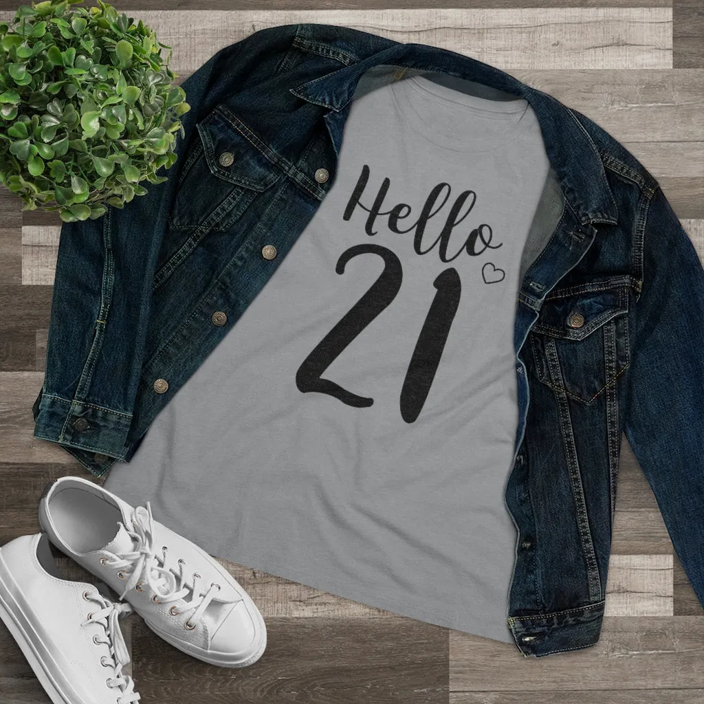 Hello 21 - T-shirt