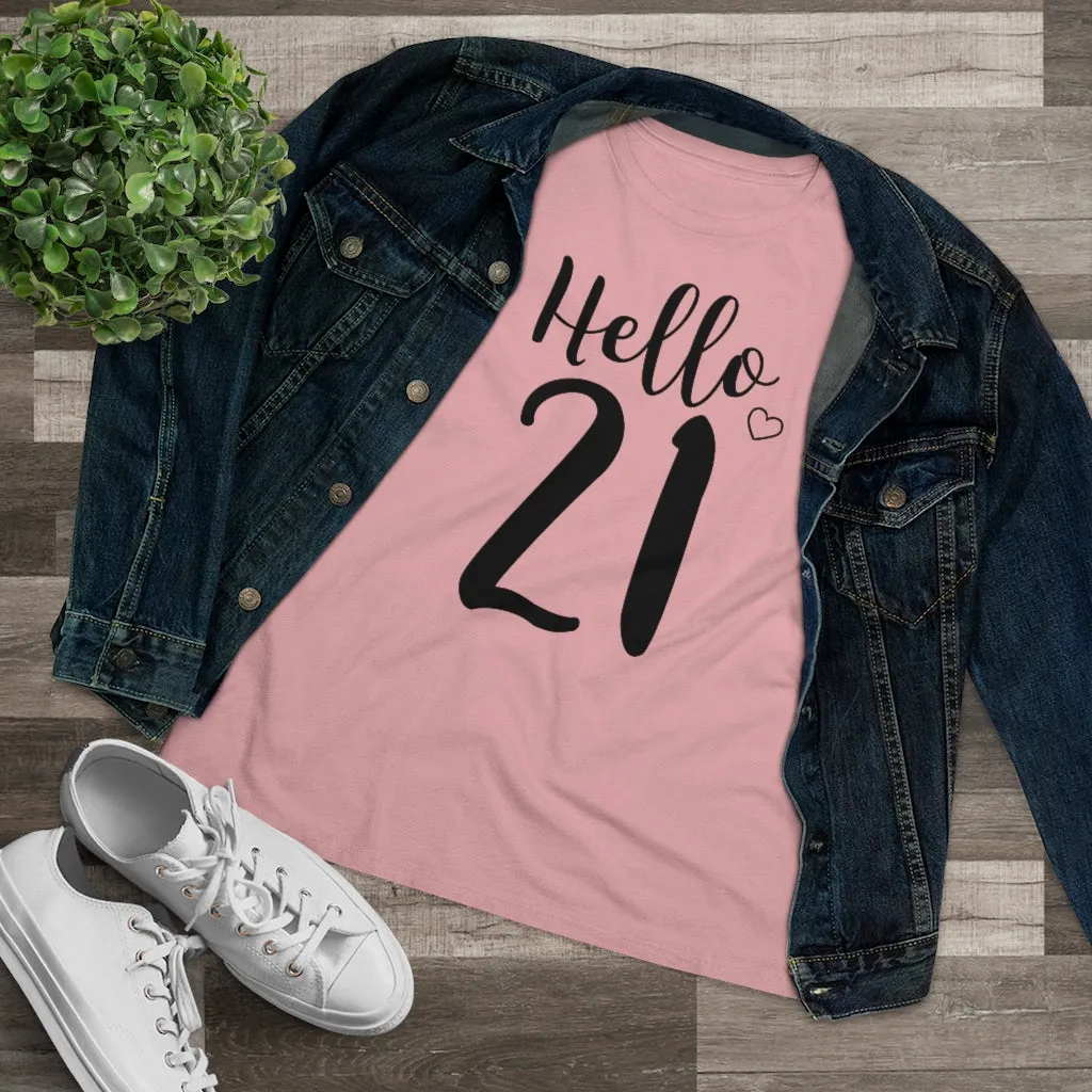 Hello 21 - T-shirt