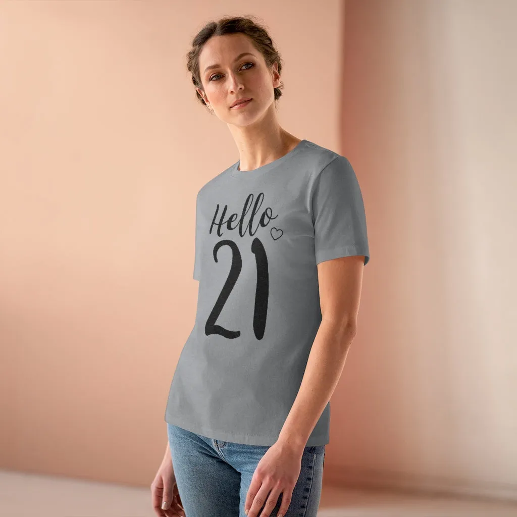 Hello 21 - T-shirt