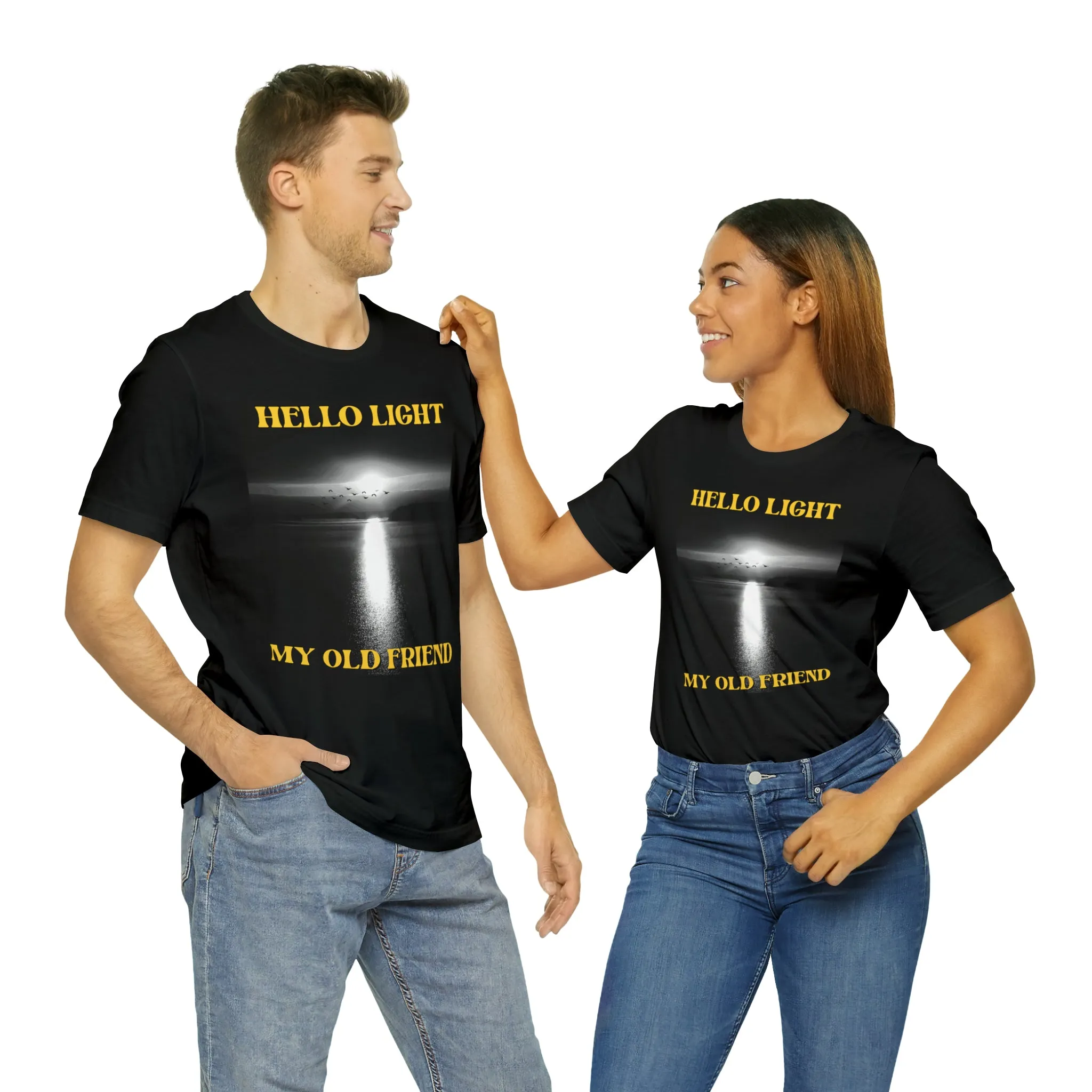 Hello Light My Old Friend Short Sleeve Tee