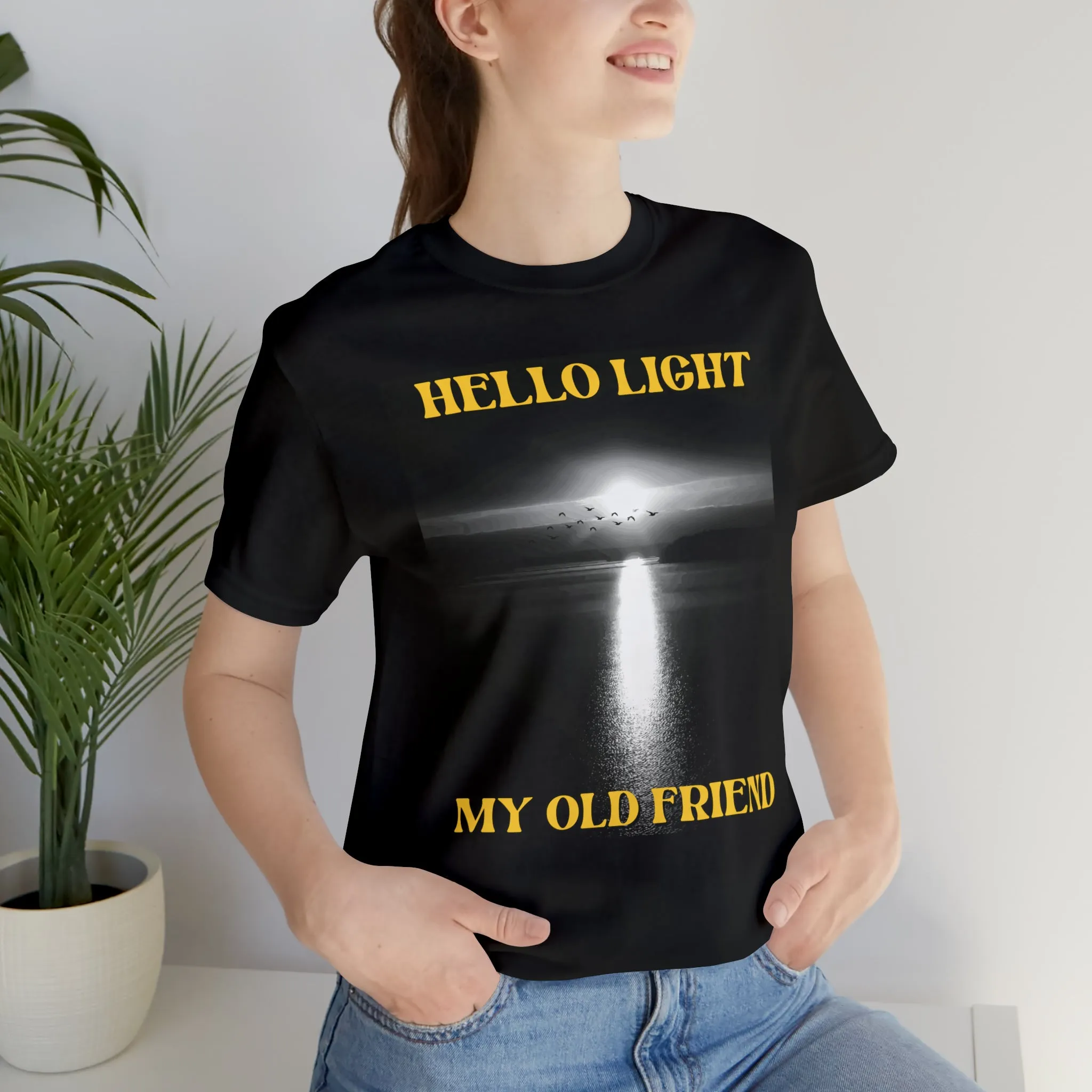 Hello Light My Old Friend Short Sleeve Tee