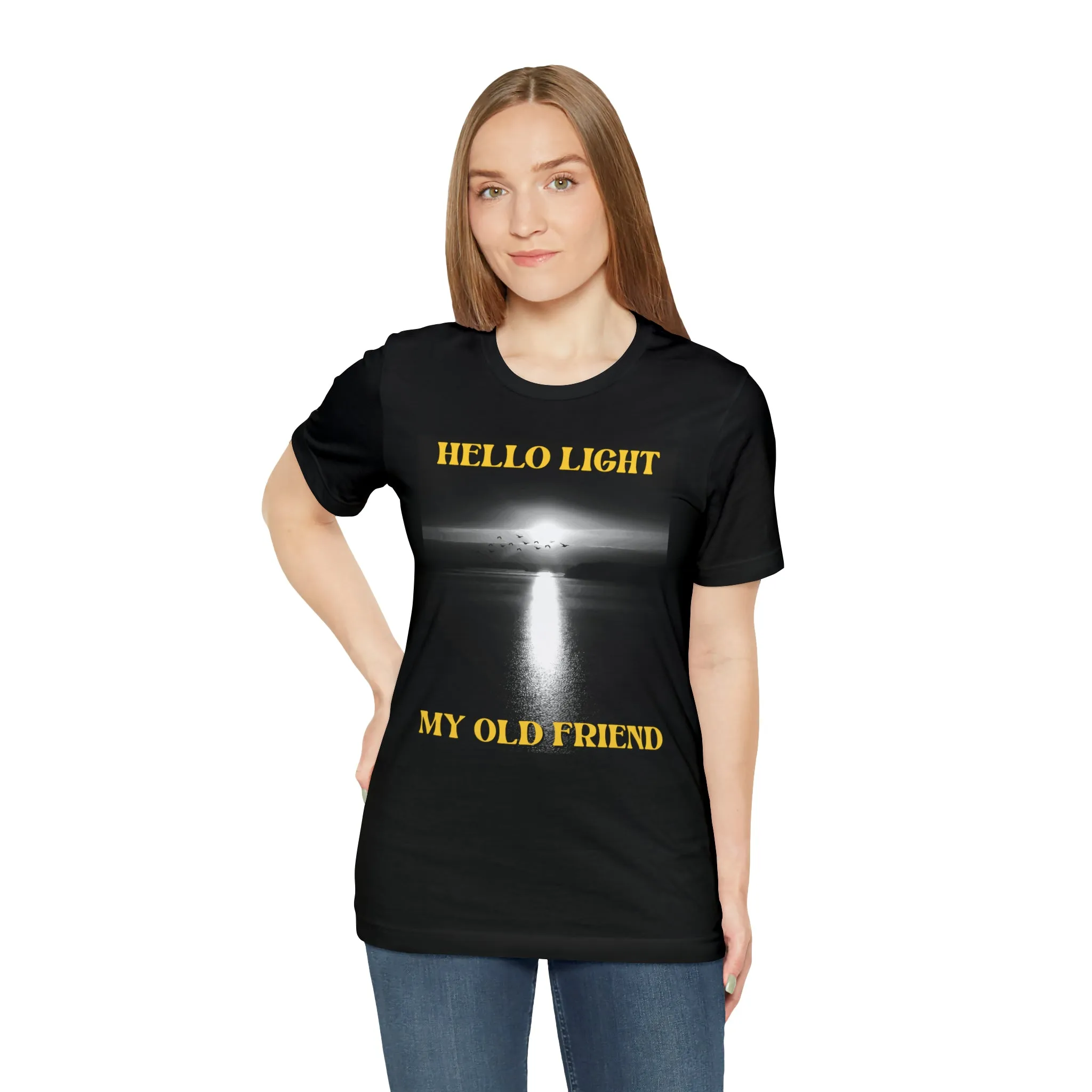 Hello Light My Old Friend Short Sleeve Tee