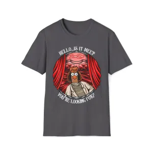 Hello Meeper Tee On SoftStyle