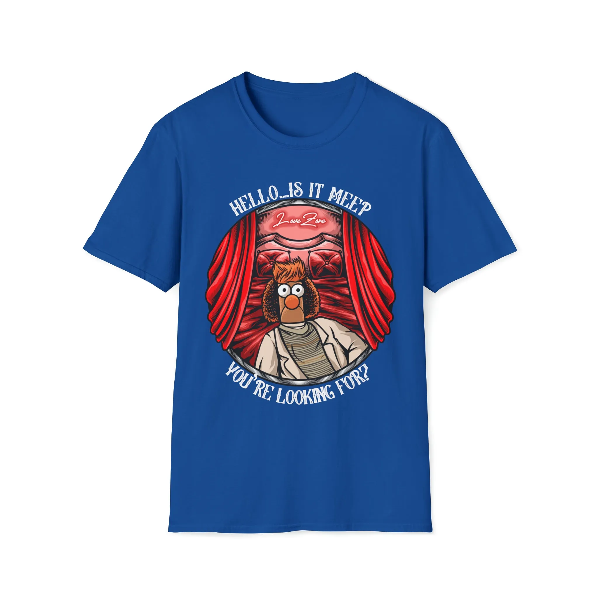 Hello Meeper Tee On SoftStyle