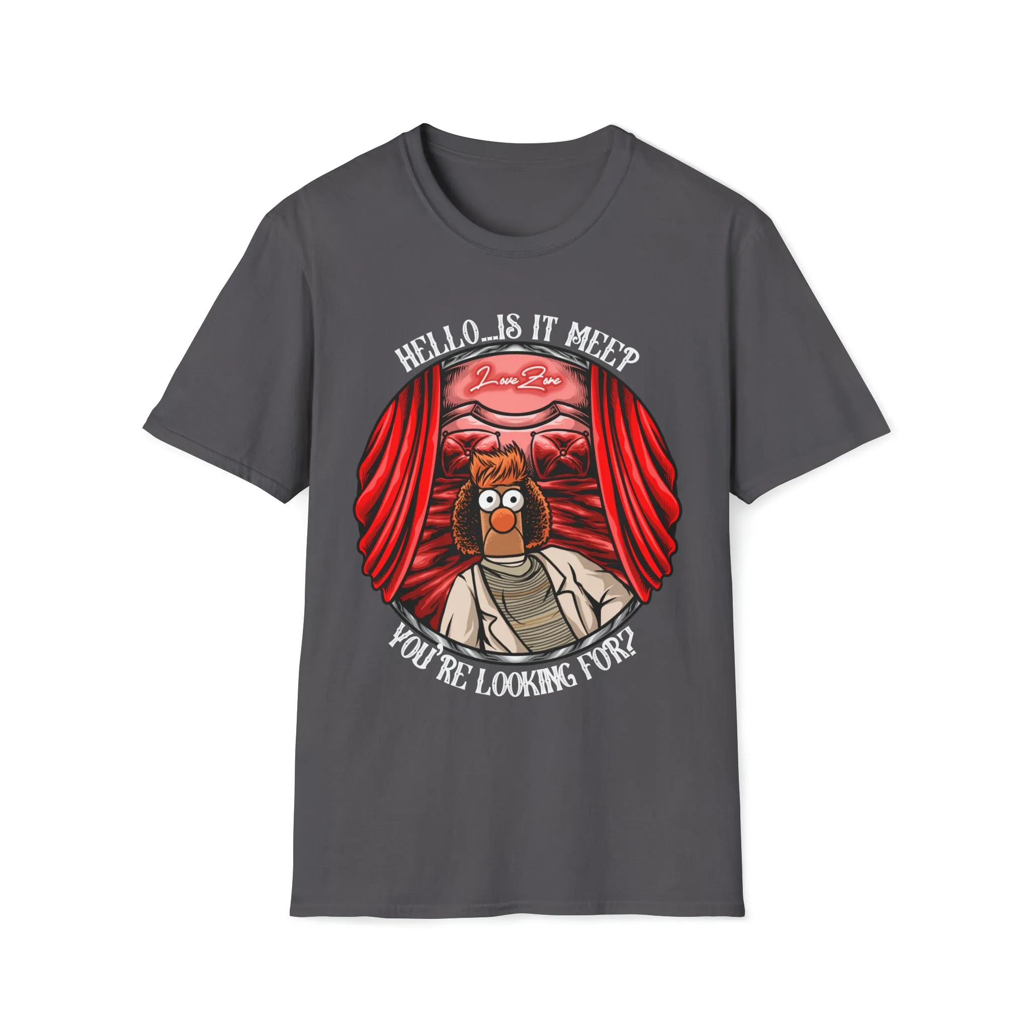 Hello Meeper Tee On SoftStyle