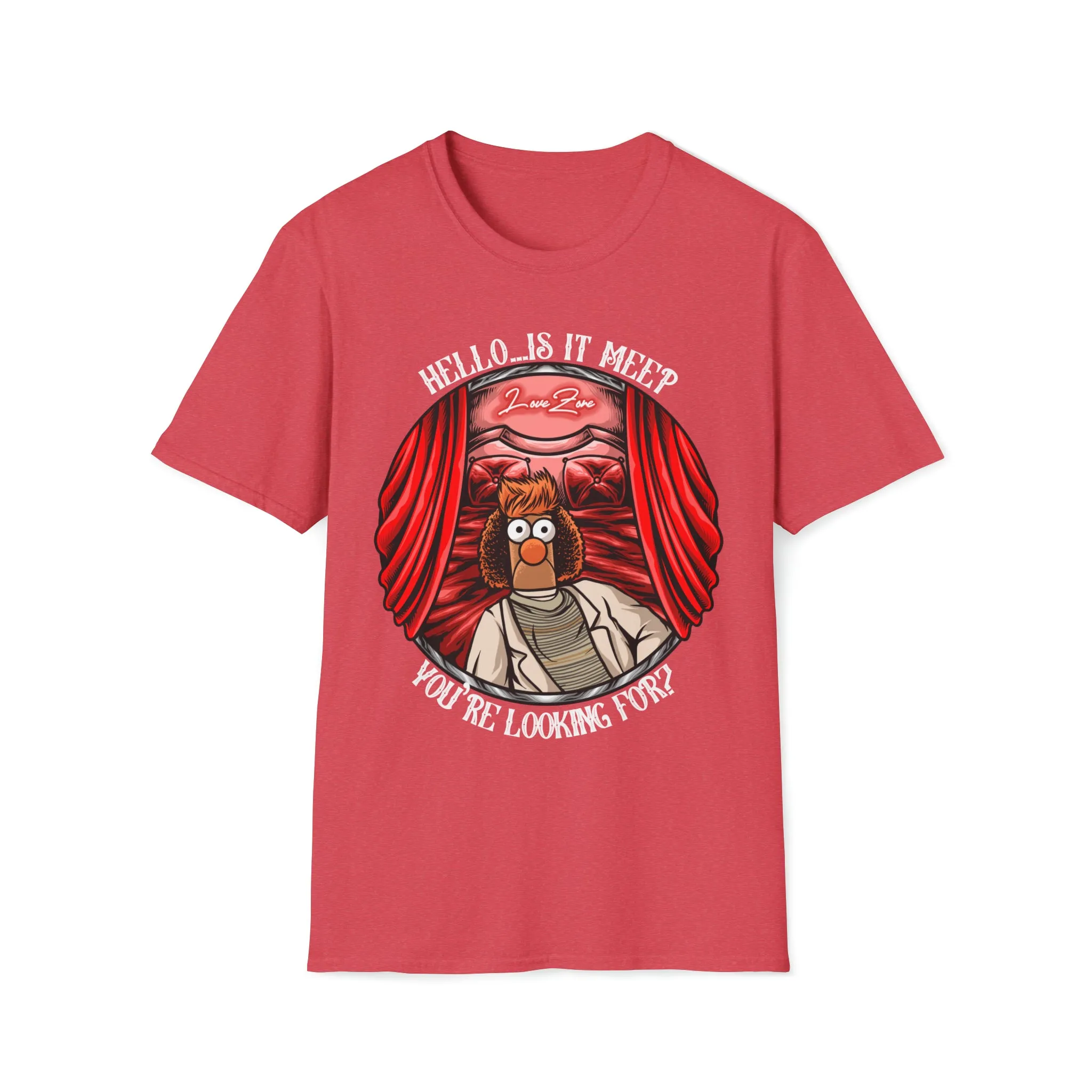 Hello Meeper Tee On SoftStyle