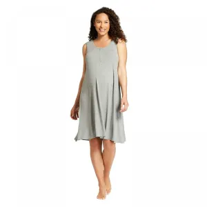 Isabel Maternity by Ingrid & Isabel Sleeveless Nursing Henley Nightgown