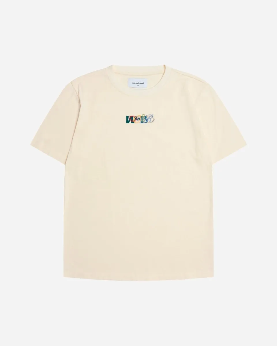 Joon Script Tee - Off White