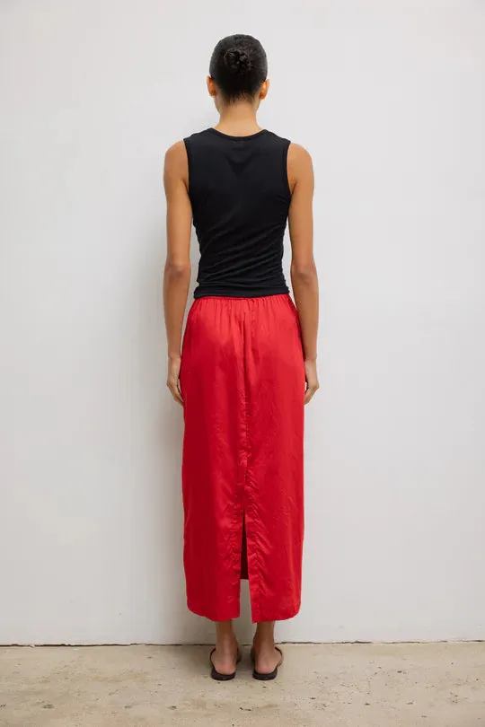 Julien sleeveless crew -- black