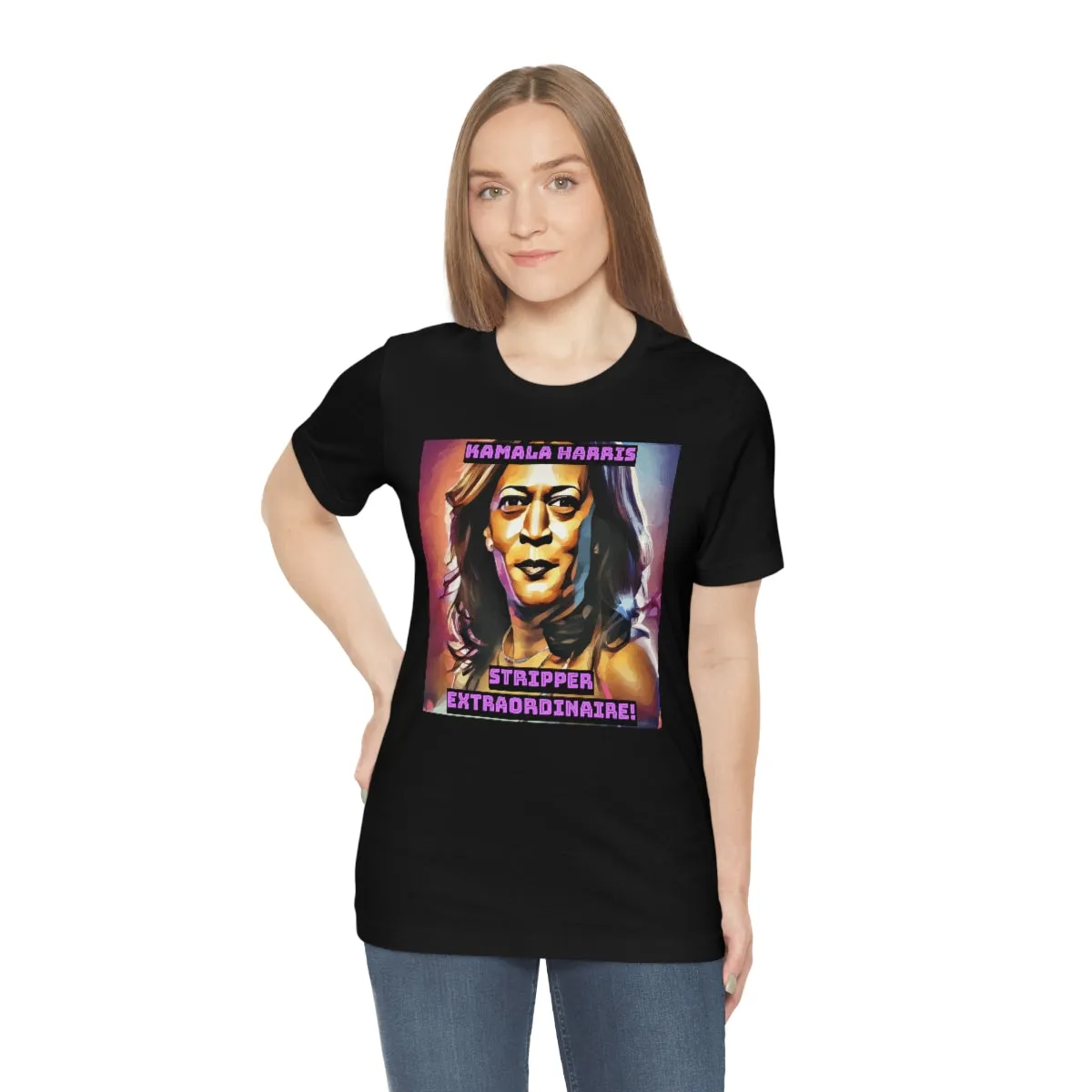 Kamala Harris Stripper Extraordinaire! Short Sleeve Tee