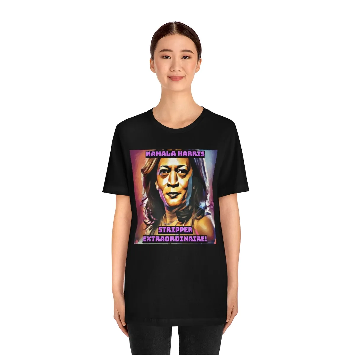 Kamala Harris Stripper Extraordinaire! Short Sleeve Tee