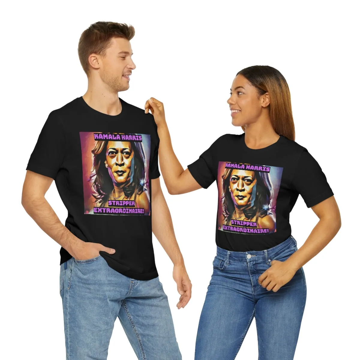 Kamala Harris Stripper Extraordinaire! Short Sleeve Tee