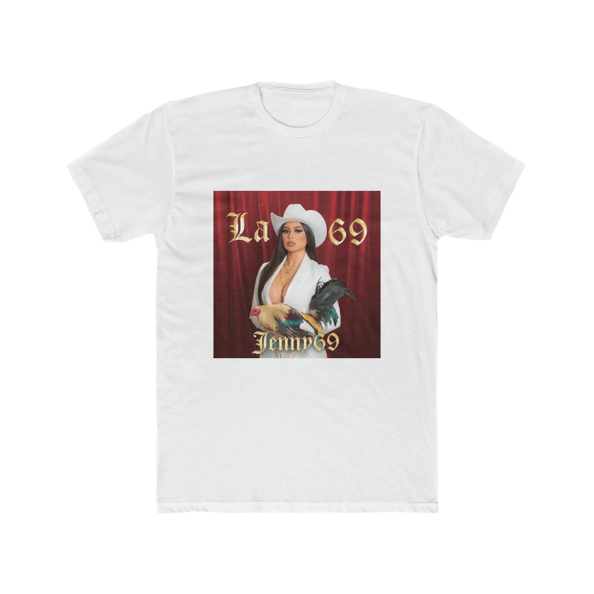 La 69 Unisex Cotton Crew Tee