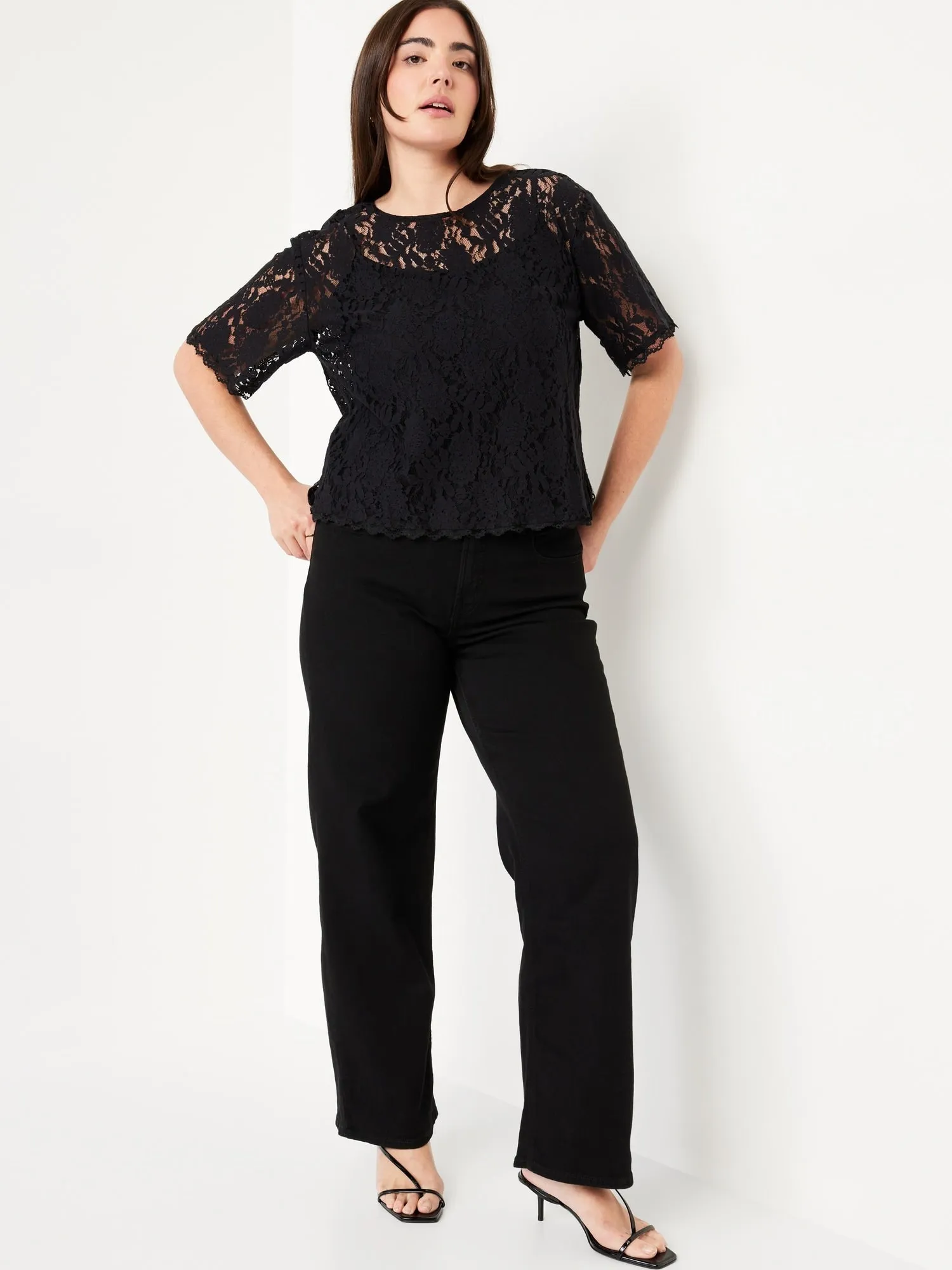 Lace Shell Top