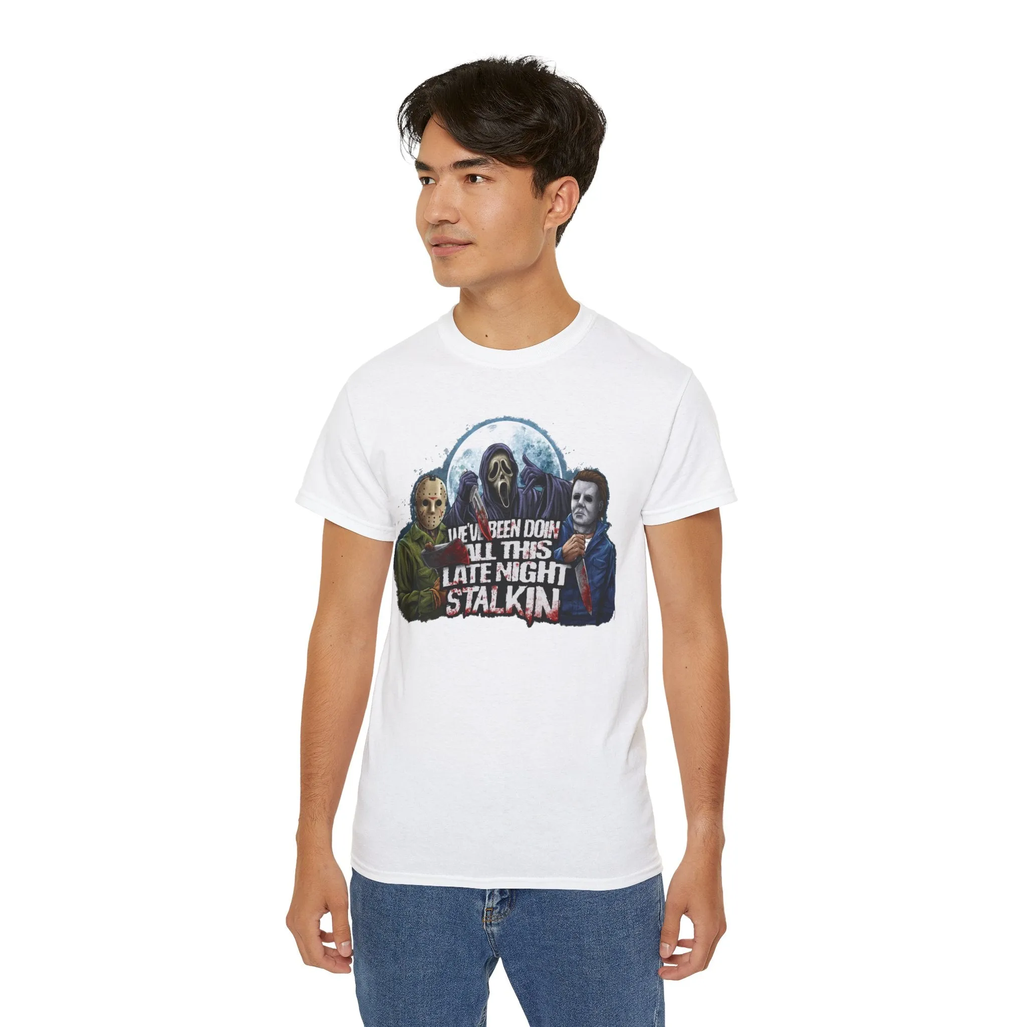 Late Night Stalkin T-Shirt on Gildan 2000 Ultra Cotton